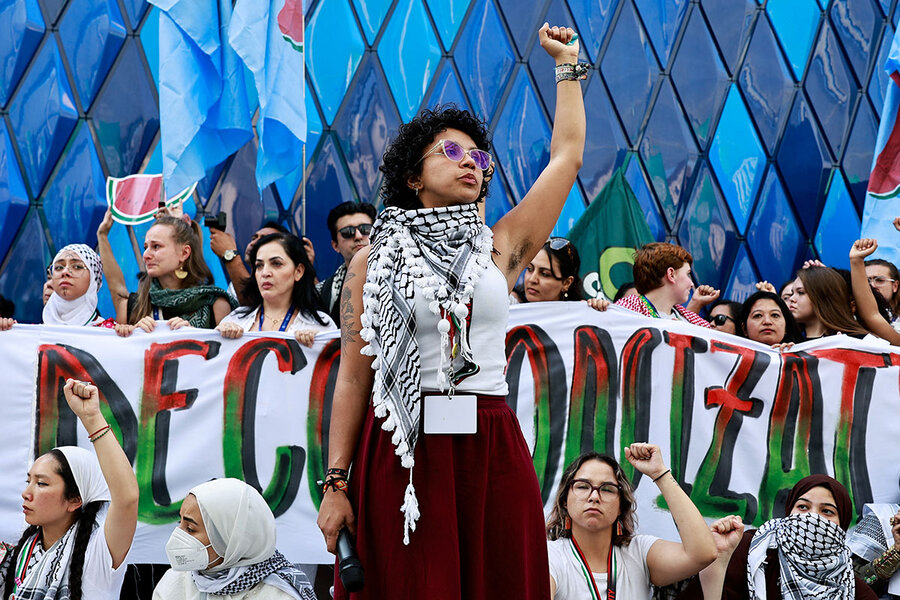 In Gaza’s shadow, COP28 climate summit is also about war and peace